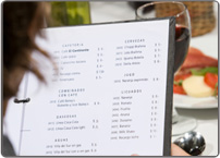 Menu de Maranello
