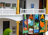 Interior del Palacio de Gobierno de Lara
